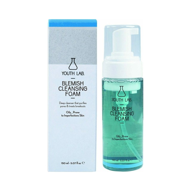 YOUTH LAB Blemish Cleansing Foam (Oily-Prone To Acne Skin) 150ml