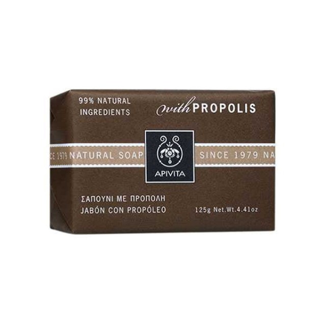 APIVITA Natural Soap with Propolis 125gr