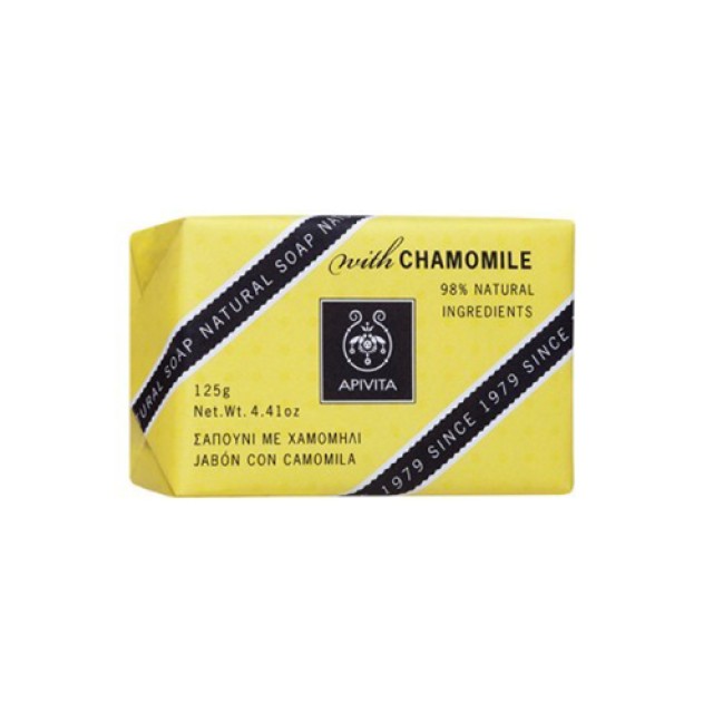 APIVITA Natural Soap with Chamomile 125gr