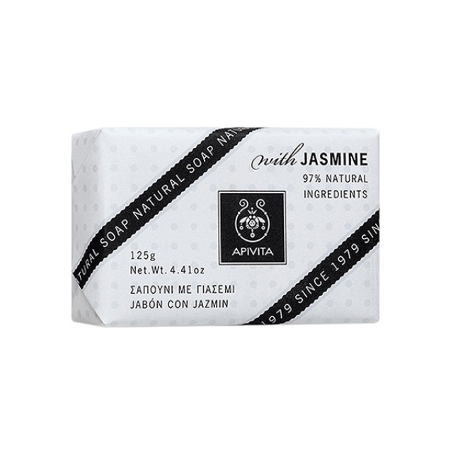 APIVITA Natural Soap with Jasmine 125gr