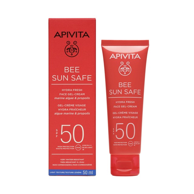 APIVITA Moisturizing Face Cream-Gel Spf50 50ml