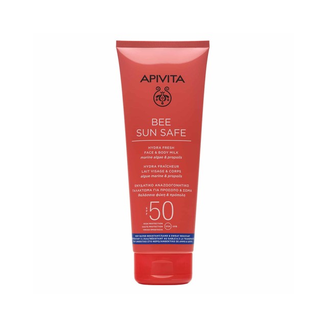 APIVITA Moisturizing Refreshing Emulsion For Face & Body Sfp50 200ml