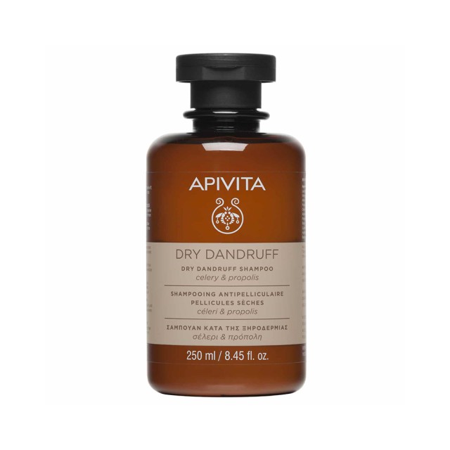 APIVITA Anti-Dry Skin Shampoo With Celery & Propolis 250ml