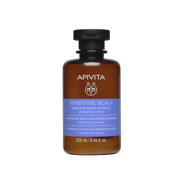 APIVITA Sensitive Hair Scrub With Prebiotics & Honey 250 ml