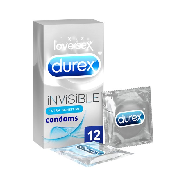 DUREX Invisible Extra Sensitive Extra Thin 12pcs