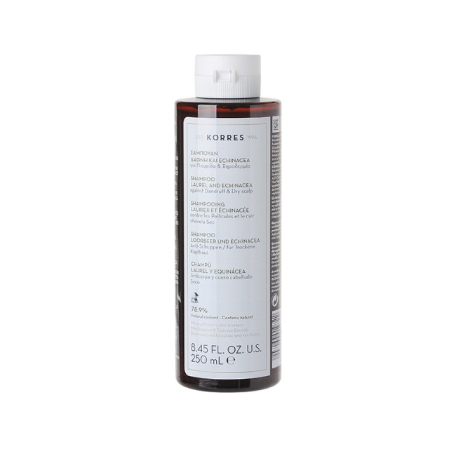 KORRES Anti-Dandruff / Dry Skin Shampoo with Laurel & Echinacea 250ml