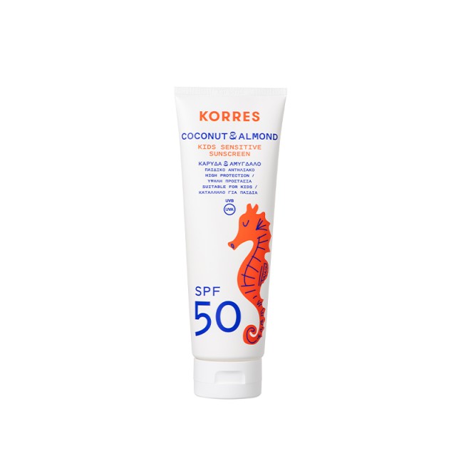 KORRES Baby Sunscreen Emulsion For Face & Body Coconut & Almond SPF30 100ml