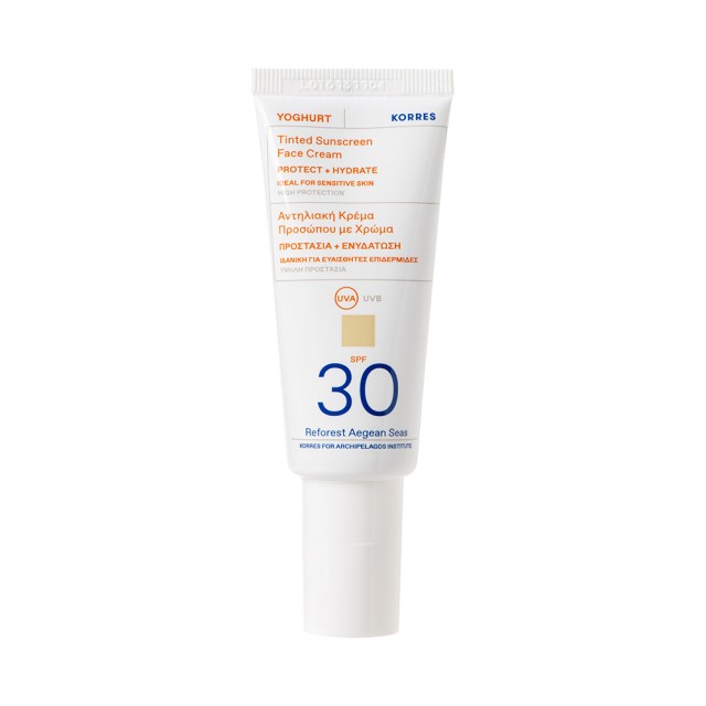 KORRES YOGHURT Sunscreen Face Color SPF30