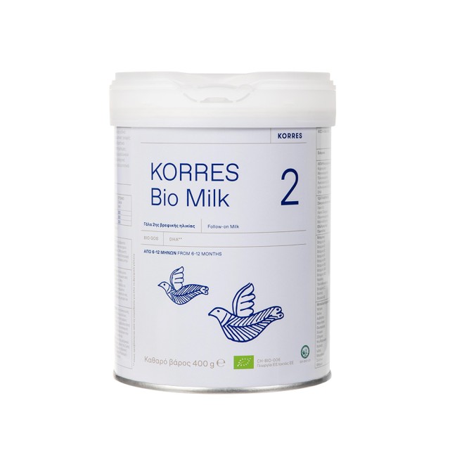 KORRES Bio Milk Organic Cows Milk For Babies 2 (6-12 Months)