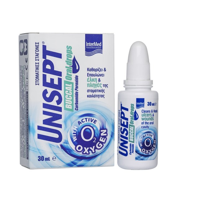 INTERMED Unisept Buccal Drops 15Ml