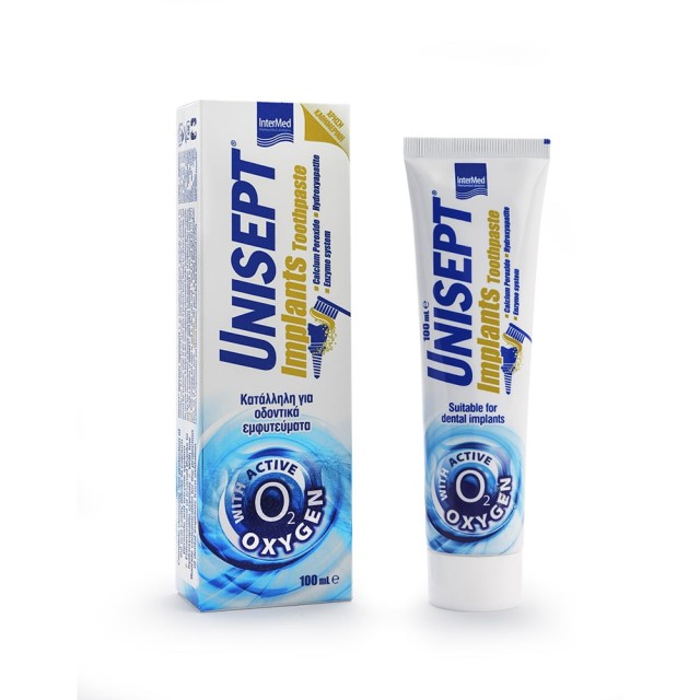 INTERMED Unisept Implants Toothpaste (Tbx100 Ml)