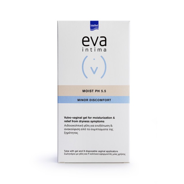 INTERMED Eva Intima Minor Discomfort Moist pH 5.5 50gr & 9 applicators