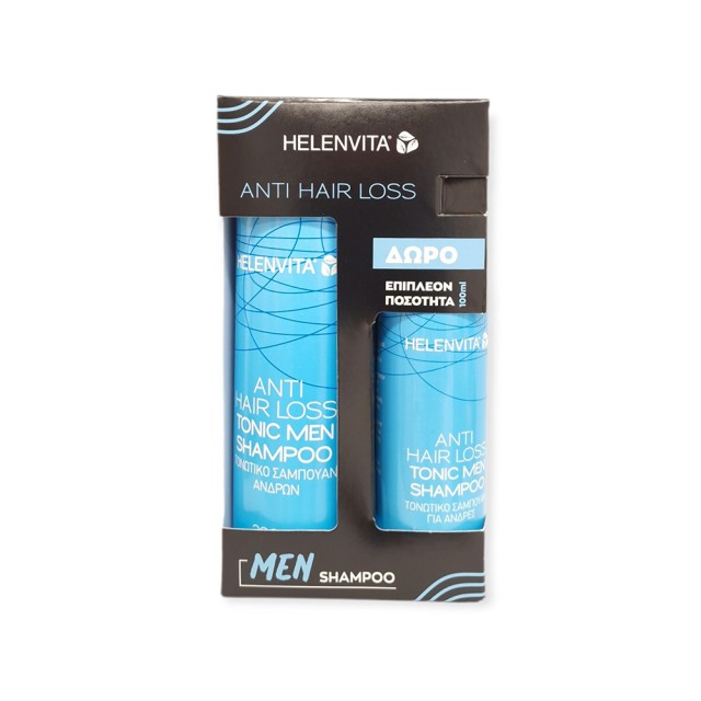 HELENVITA Anti Hair Loss Tonic Men Shampoo 200ml + 100ml Gift