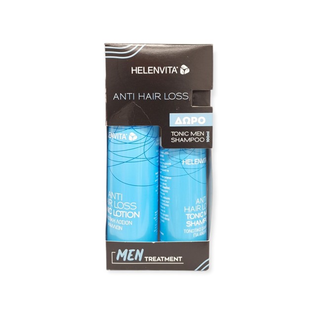 HELENVITA Anti Hair Loss Tonic Lotion 100ml + Men Shampoo 100ml Gift
