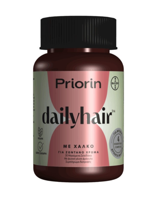 Priorin Dailyhair with Copper, 30gummies