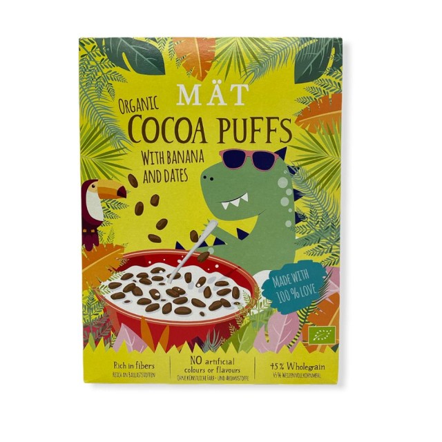 MAT ORGANIC Cereal Cocoa Puffs 275gr