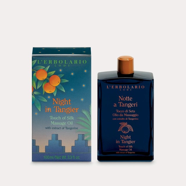 LErbolario Night in Tangier Touch of Silk Massage Oil 100ml