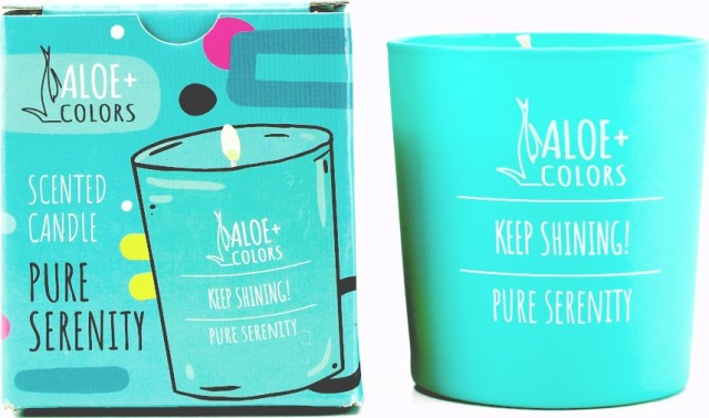 ALOE+COLORS Soy Candle Pure Serenity 220gr