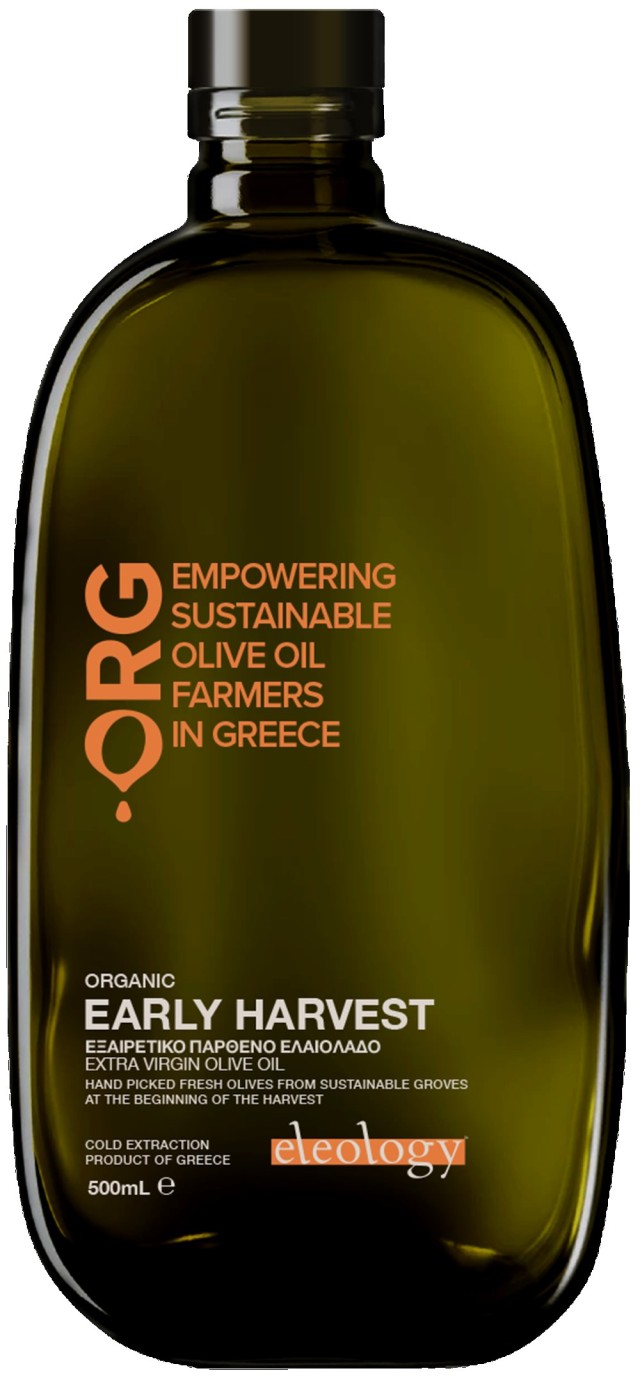 Eleology Early harvest 100% ORGANIC EXTRA VIRGIN OLIVE OIL 500ml