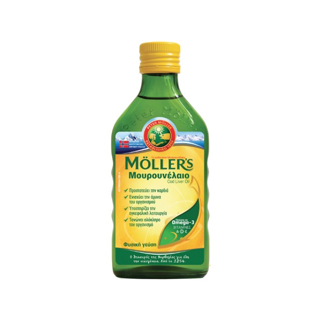 MOLLER’S Cod Liver Oil 250ml Natural