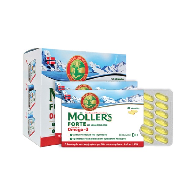 MOLLER’S Forte Omega-3 150 capsules