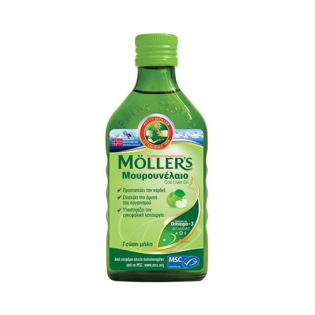MOLLER’S Cod Liver Oil Apple 250ml