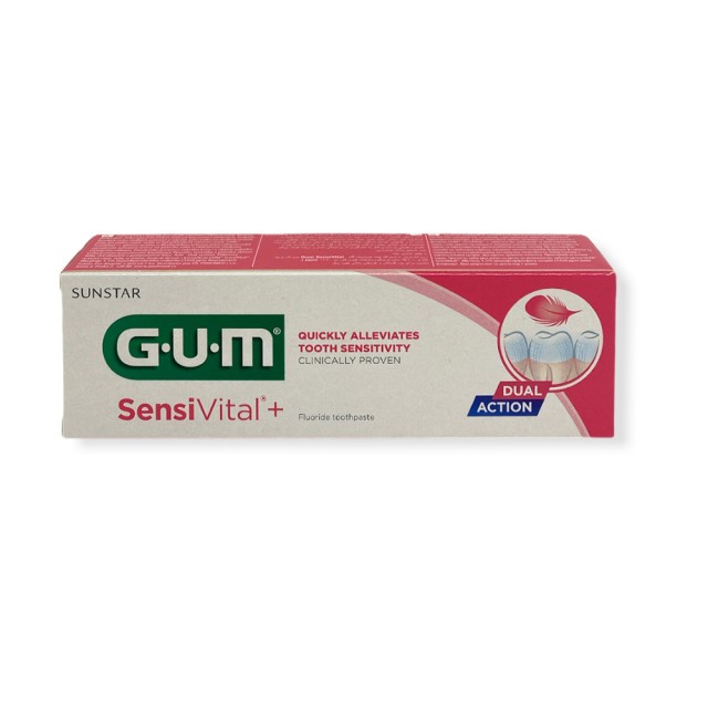 GUM 6070 Sensivital+ Toothpaste 75Ml