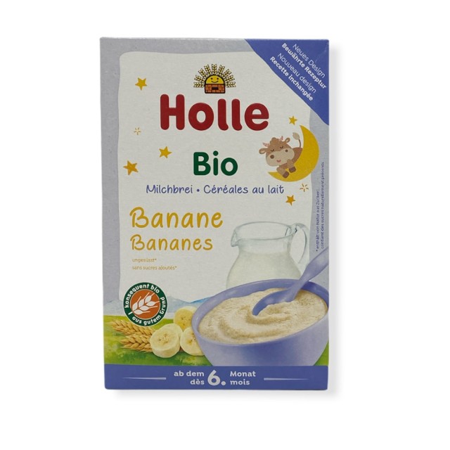 HOLLE Baby cream with banana & milk from 4 months 250gr