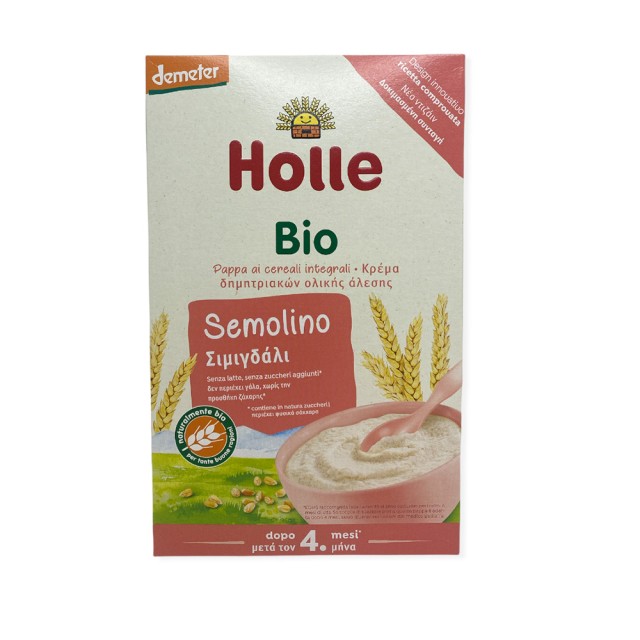 HOLLE Baby Cream From Semolina From 4 Months 250gr