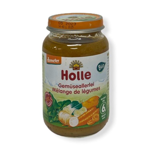 HOLLE Mixed vegetables in a jar 190gr