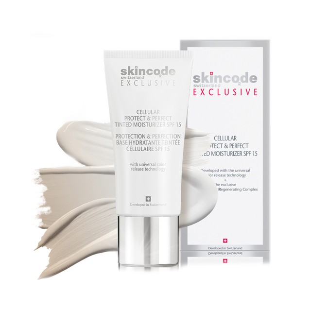 SKINCODE Cell.Protect & Perfect Tinted Moisturizer Spf15 30 ml