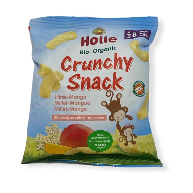 HOLLE Cereal snack with millet-mango from 8 months 25gr