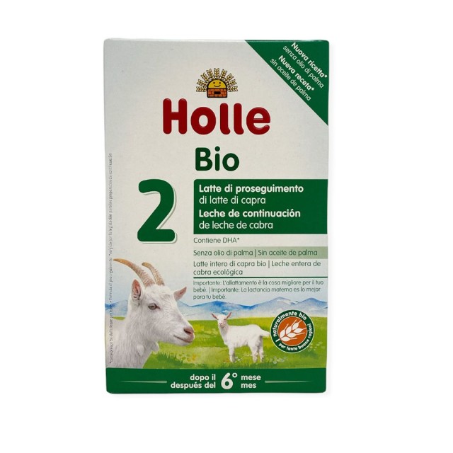 HOLLE Baby food based on goat milk No2 from 6-12 months 400gr