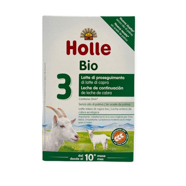 HOLLE Baby food based on goats milk No3 from 12 months 400gr
