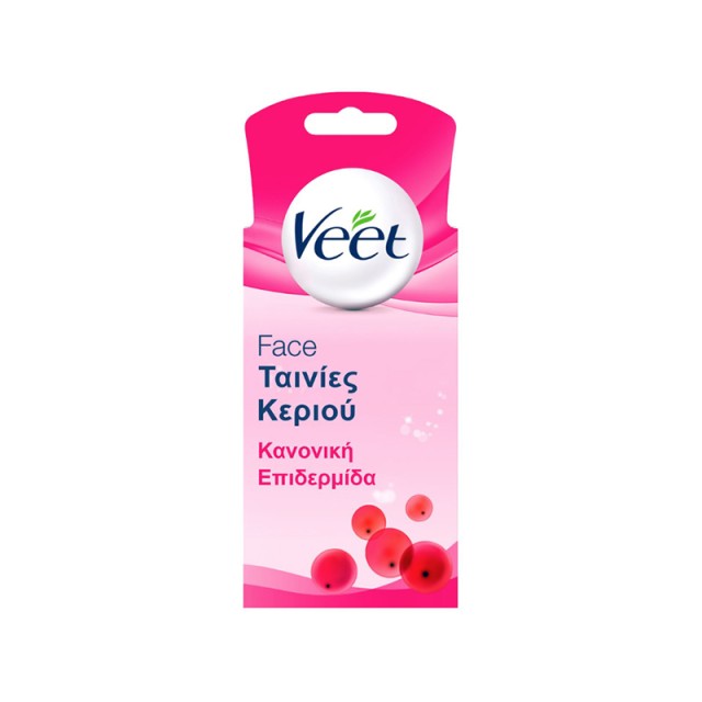 VEET Easy-Gelwax Precision Wax Tapes for the Face 20pcs