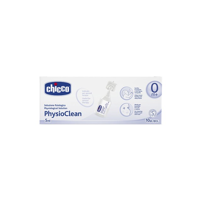 CHICCO Ampoules of Saline 10x5ml