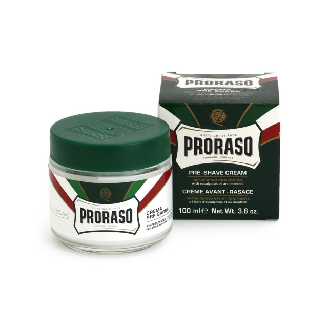 Proraso Pre Shave Cream Eucalyptus & Menthol 100ml