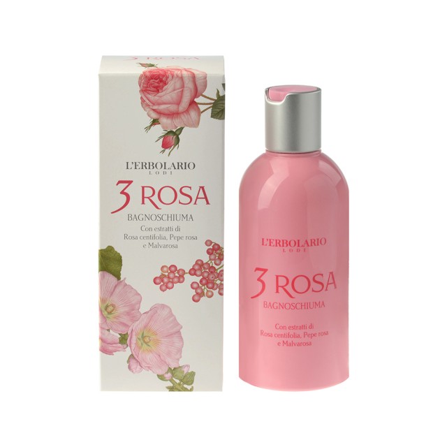 LERBOLARIO 3 Rosa Shower Gel 250ml