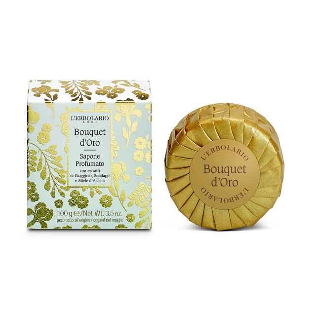 L’ERBOLARIO Bouquet d’Oro Perfumed Soap 100gr