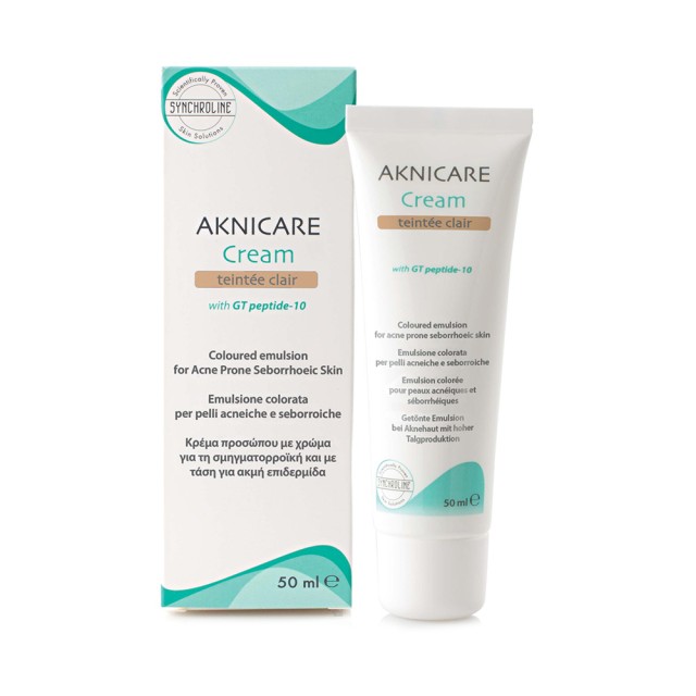 SYNCHROLINE Aknicare Cream Teintee Clair 50ml