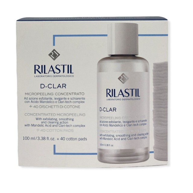 RILASTIL D-Clar Concentrated Micropeeling 100Ml +Cotton Pads
