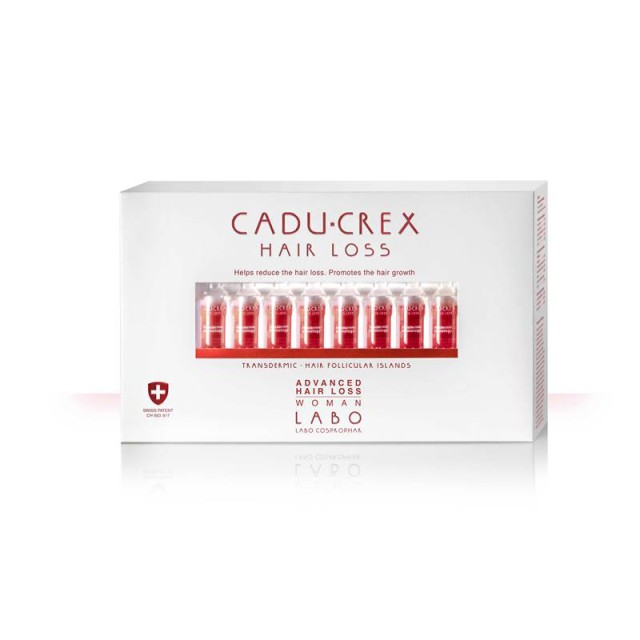 CADUCREX Advanced Hair loss WOMAN 20 vials