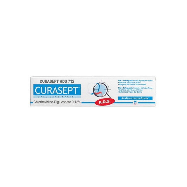 CURASEPT ADS 712 (0.12% CHX, 75 ml) - Toothpaste