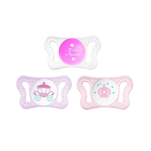 CHICCO Pacifier MICRO Pink, 0-2m, 2pcs