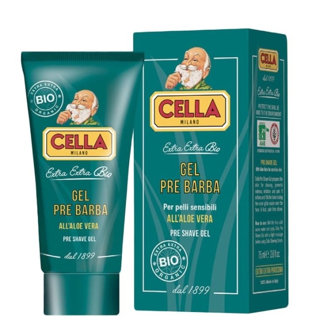 Cella Milano Aloe Pre Shave Gel 75ml(2.6 floz.)