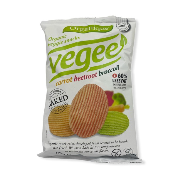 MC LLOYDS Potato chips with carrot, beetroot & broccoli 80gr