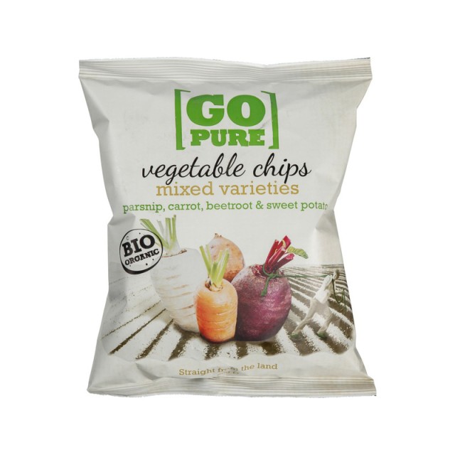 GO PURE Vegetable Chips 90gr