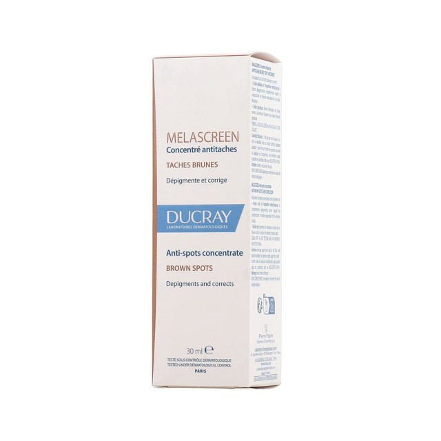DUCRAY Melascreen 24-hour Face Concentrate Lotion for Blemishes, Spots & Whitening 30ml