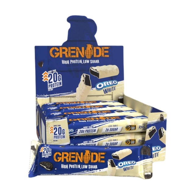 Grenade Carb Killa High 20g Protein Flavor Oreo White 12bars X 60gr