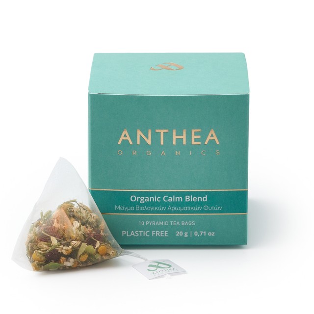 ANTHEA Organic Calm Blend 10pcs (Plastic Free Tea Bags)